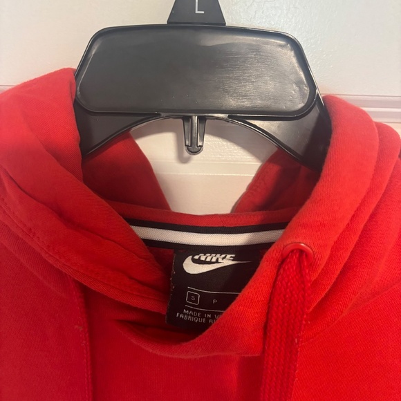 Nike Air Authentic Sportswear Red Sweatshirt - Picture 2 of 7